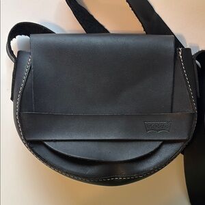 Levi’s Mini Leather Crossbody Saddlebag